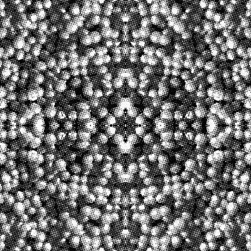 Glitch pattern monochrome Stock Illustration