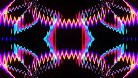Glitch plasma multicolored iridescent endless background Stock Footage 173617384