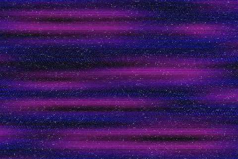Glitch psychedelic background. Old TV screen error. Digital pixel noise abstract Stock Illustration