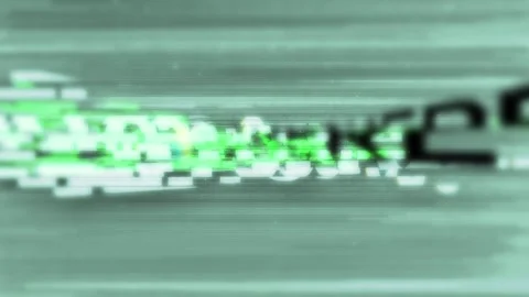 Glitch Quick Logo V2 After Effects stock