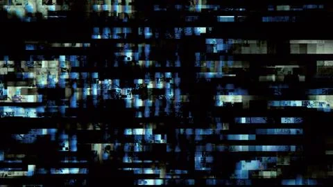 Glitch random digital signal error 스톡 일러스트