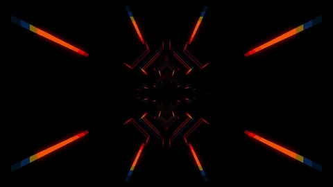 Glitch Rays 4K 02 Stock Footage 82502458