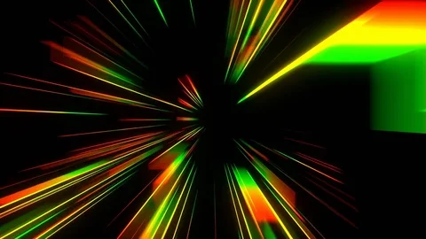 Glitch Rays 4K 04 Stock Footage 82502871