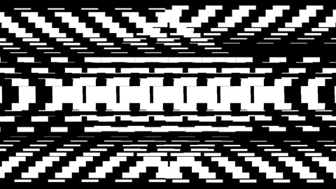 Glitch Rectangles Transition Stock Footage 102488670