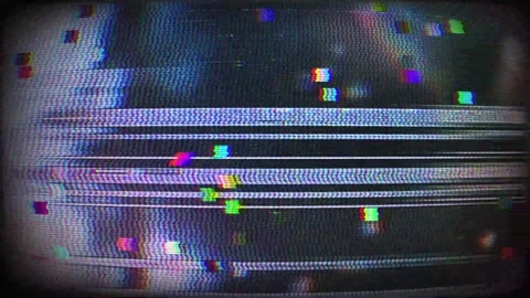 Glitch Rhythm Aesthetic Background Stock Footage 322601100