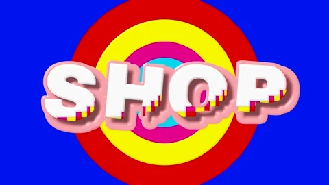 Glitch Sale Text Animation Bundle: 9 Chroma Key Marketing Buzzwords Pack Video stock 336554874