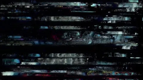Glitch - Screen Led Error Database Stock Footage 108251505
