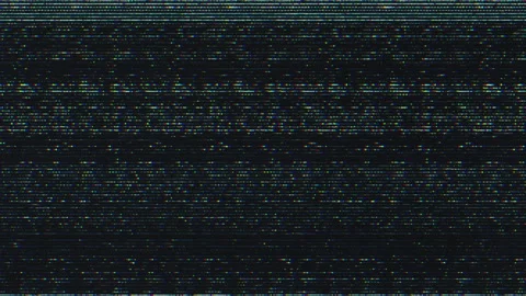 Glitch Screen Pixel Noise Distorted Digital Background for Cyberpunk Stock Footage 330763231
