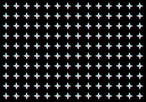 Glitch Shuriken Pattern Background 스톡 일러스트