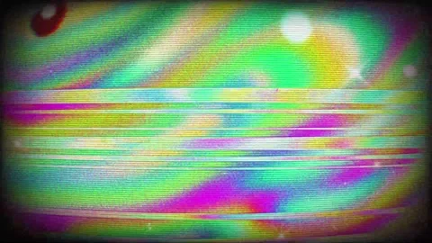 Glitch Signal Pulse Visual Background Stock Footage 322603191