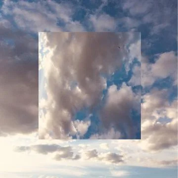 Glitch In The Sky Foto stock