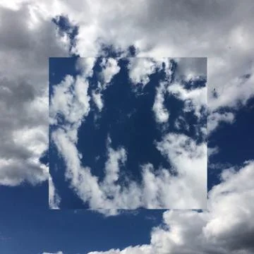 Glitch In The Sky Foto stock