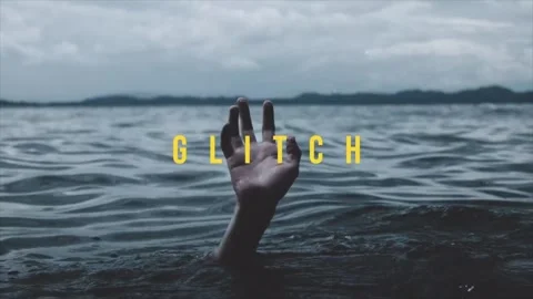 Glitch Slideshow After Effects stock