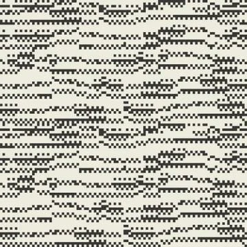 Glitch, static noise flat vector seamless pattern Illustrazione stock