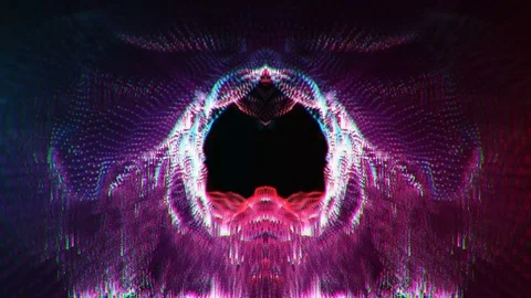 Glitch Storm 03 Stock Footage