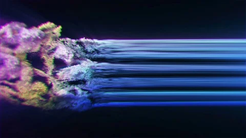 Glitch Storm 04 Stock Footage