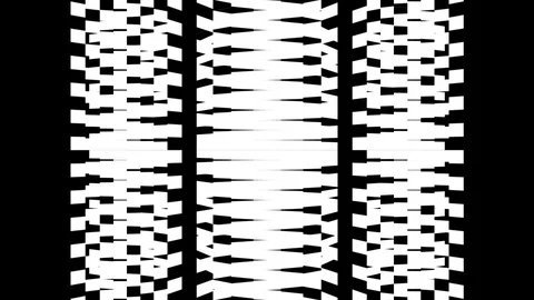 Glitch Stripes Transition Stock Footage 102478851