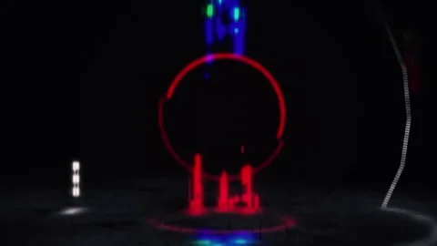 Glitch Style 10 Seconds Countdown Timer 스톡 동영상 262556576