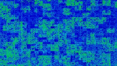 Glitch Subtle Grid Pattern Tile Background Video Stock Footage 302234541