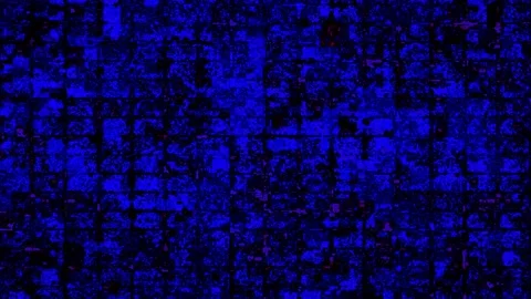 Glitch Subtle Grid Pattern Tile Background Video Stock Footage 302235207