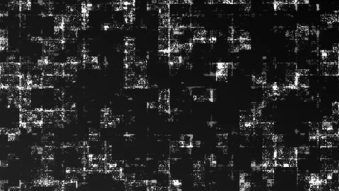 Glitch Subtle Grid Pattern Tile Background Video Stock Footage 302235217