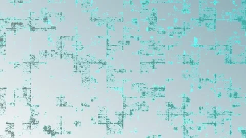 Glitch Subtle Grid Pattern Tile Background Video Stock Footage 302235254