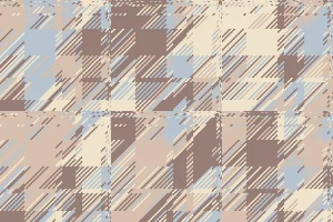 Glitch surface with rough stripes and fragmented square elements. The grung.. Illustrazione stock