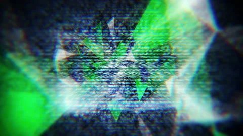 Glitch techno background seamless loop Stock Footage 41579846