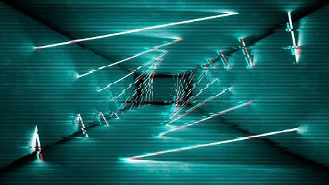 Glitch template, great design for data flow illustration. Computer screen error Stock Illustration