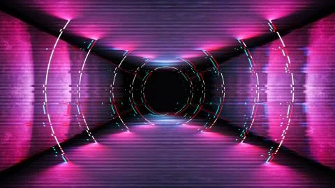 Glitch template, great design for data flow illustration. Computer screen error Stock Illustration