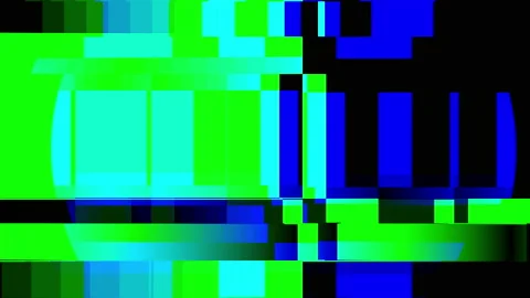 Glitch testbeeld Stock Footage 137502190