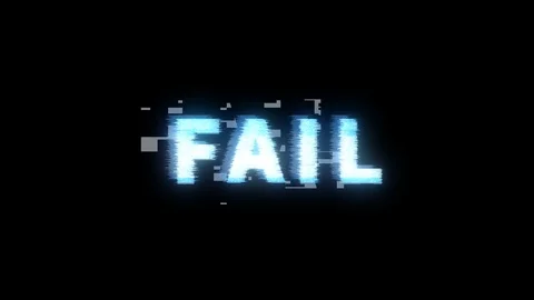 Glitch text effect. Stock Footage 92470287