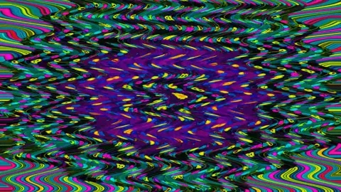 Glitch Texture Background 4K — Psychedelic VJ Overlay Seamless Stock Footage 329678144