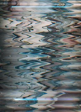 Glitch texture background distortion noise waves Stock Illustration