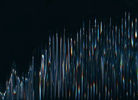 Glitch texture digital artifacts static noise dark Stock Illustration