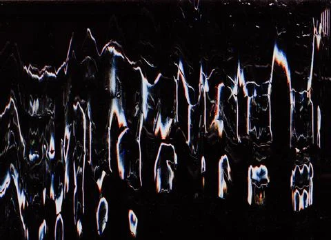 Glitch texture light flare noise dust scratches Stock Illustration