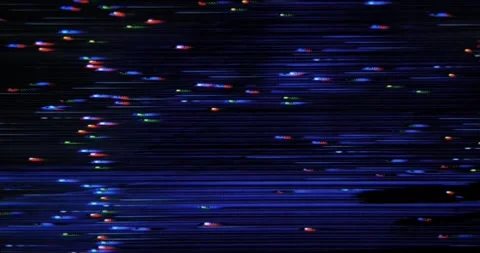 Glitch Texture Loop with VHS Style Flicker 스톡 동영상 319865513