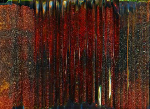 Glitch texture overlay pixel noise red distortion Stock Photos