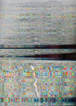 Glitch texture pixel noise static gray overlay 库存照片