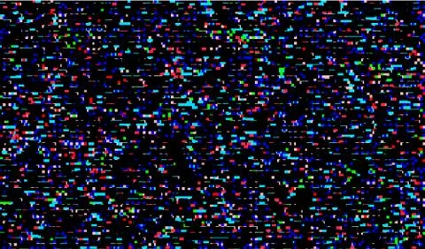 Glitch Texture pixel noise. Test TV Screen Digital VHS Background. Error Stock Illustration