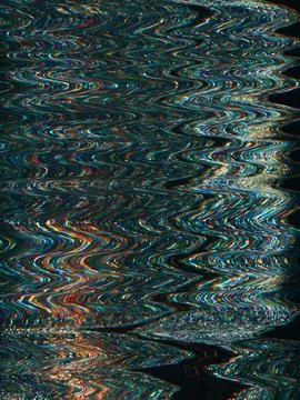 Glitch texture static noise pixel waves artifacts Stock Illustration