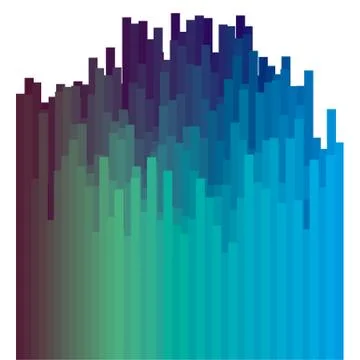 Glitch texture vector illustration. Abstract stripe background. Motif for inv Stock Illustration