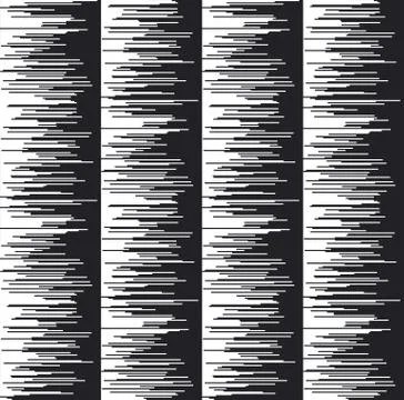 Glitch texture vector illustration. Abstract stripe seamless pattern. Motif f Stockillustratie