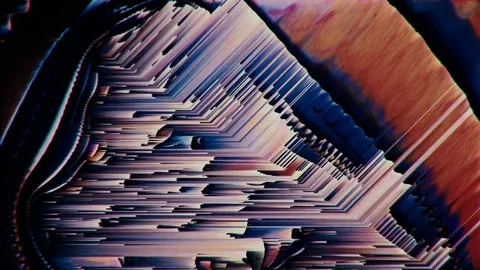 Glitch texturized multicolored twitchy looping background Stock Footage 79198306