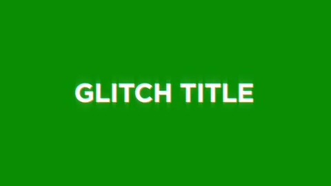 Glitch Title 8-bit text pixel dynamic glitch animation video game effect Vídeos de archivo 313076018