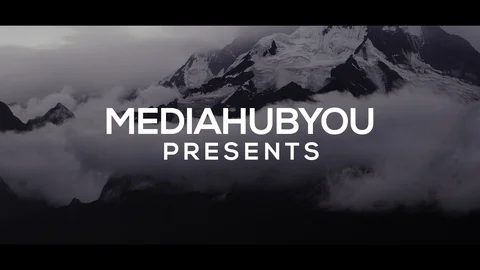 Glitch Titles After Effects stock
