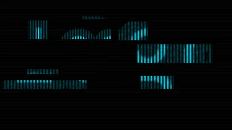 Glitch titles intro After Effects stock
