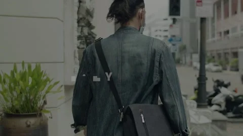 Glitch Titles &amp; Lower Thirds After Effects stock