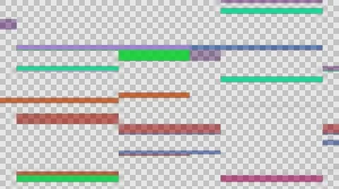 Glitch Transition Alpha  Video stock 68094395