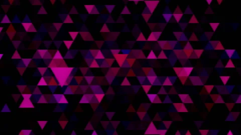 Glitch triangle VJ loop Stock Footage 158149440
